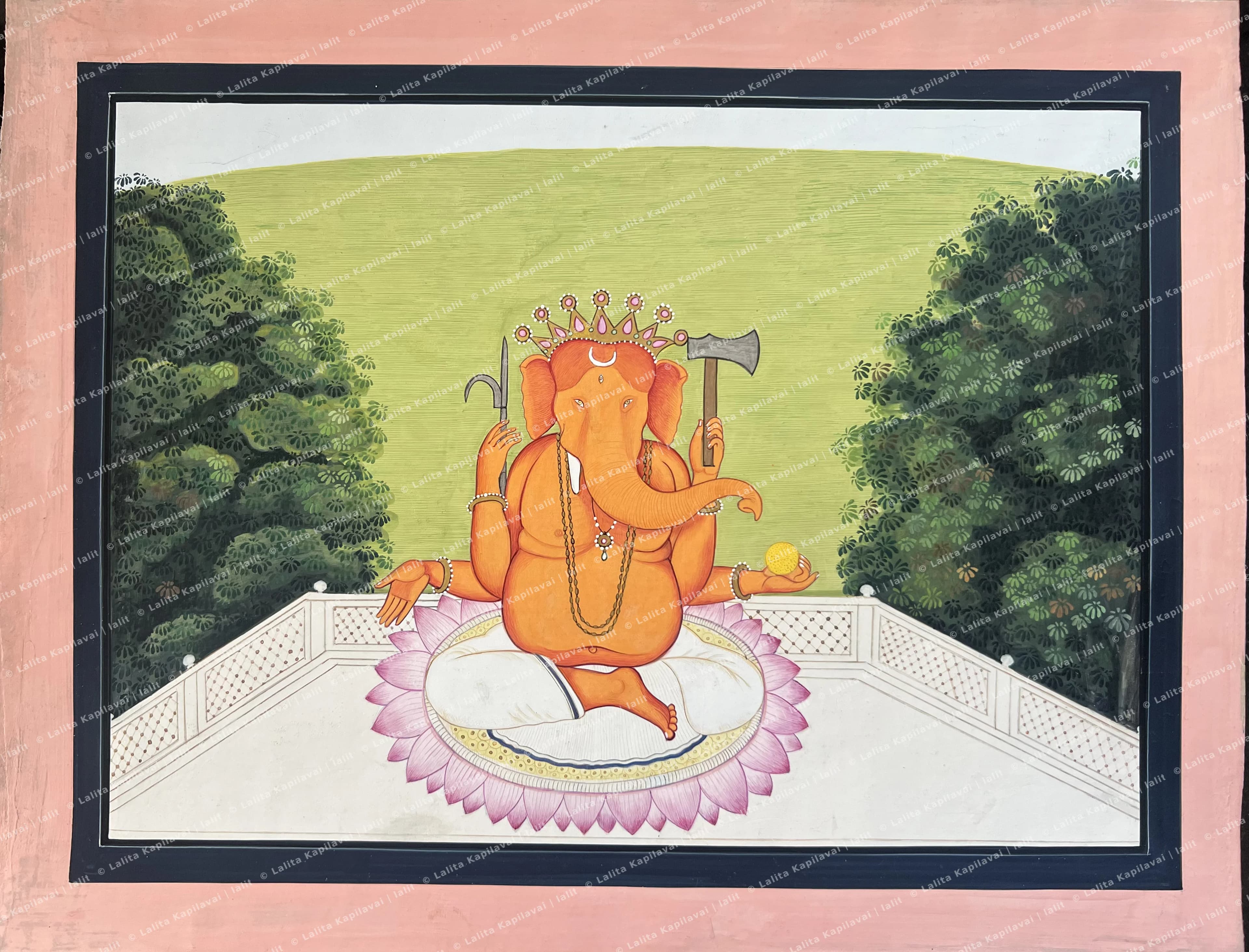 Ganesha, the remover of obstacles