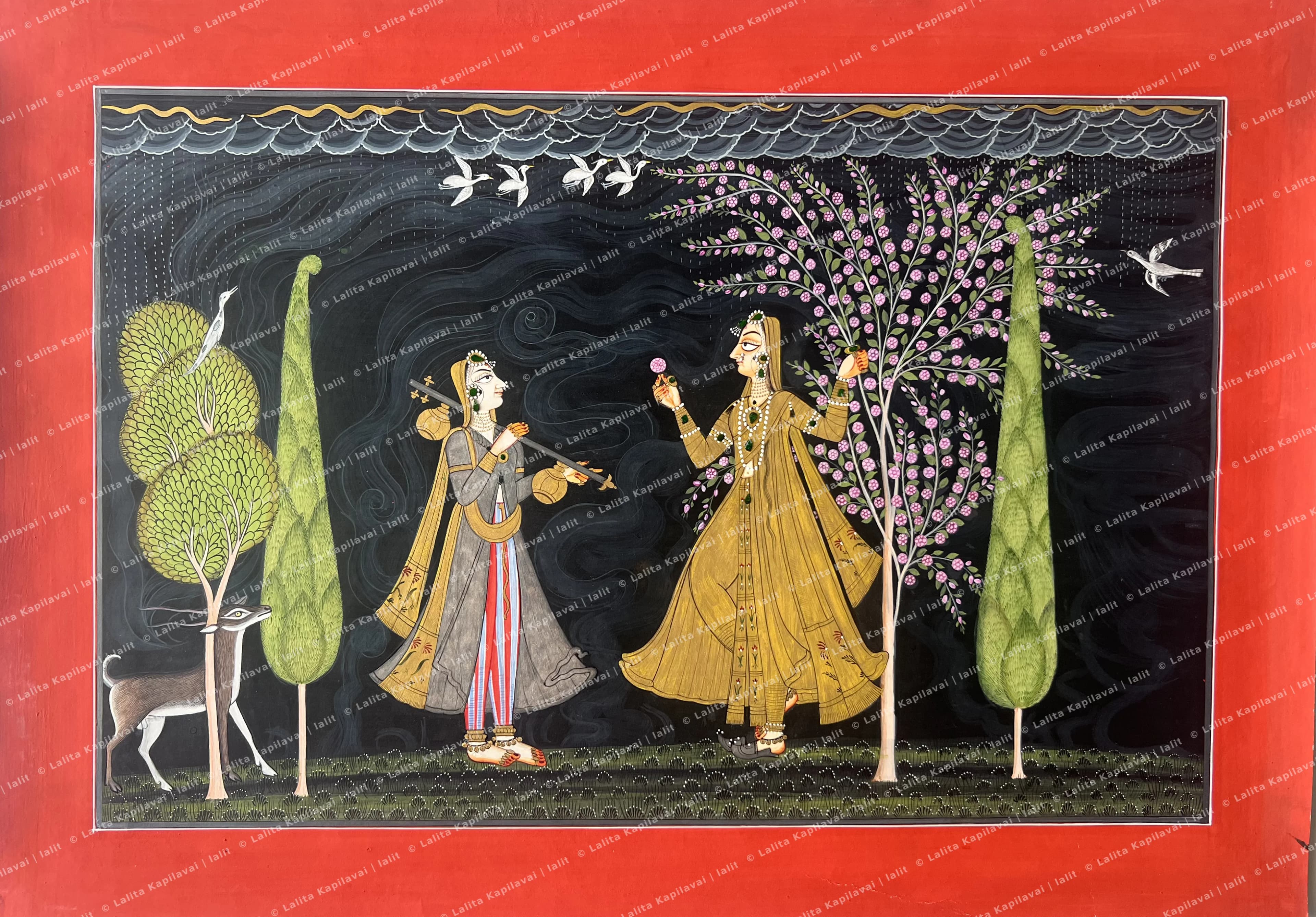 Nayika from Boston Museum, Gujari ragini