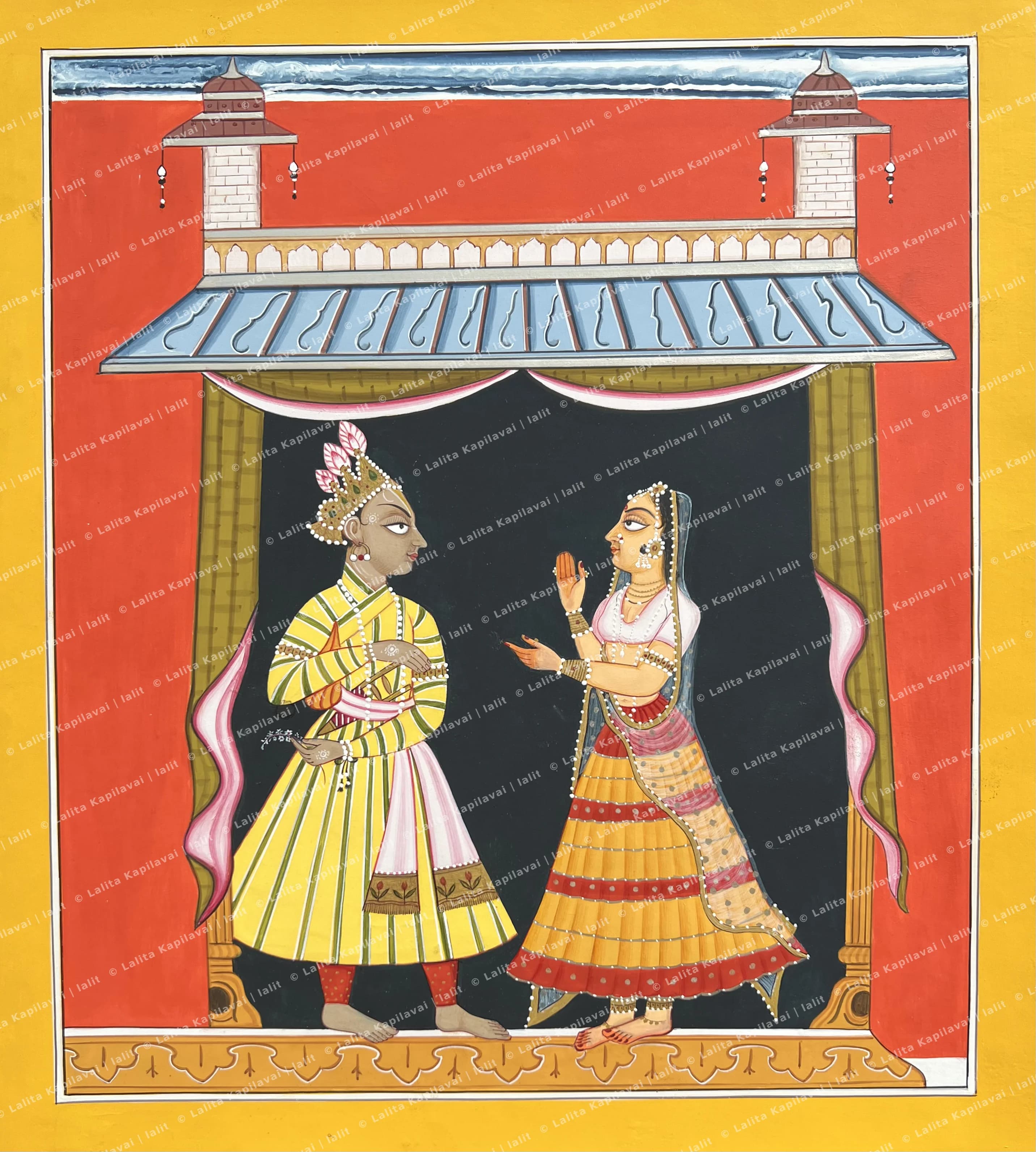 Ragini Snehi, wife of Bhairava raga