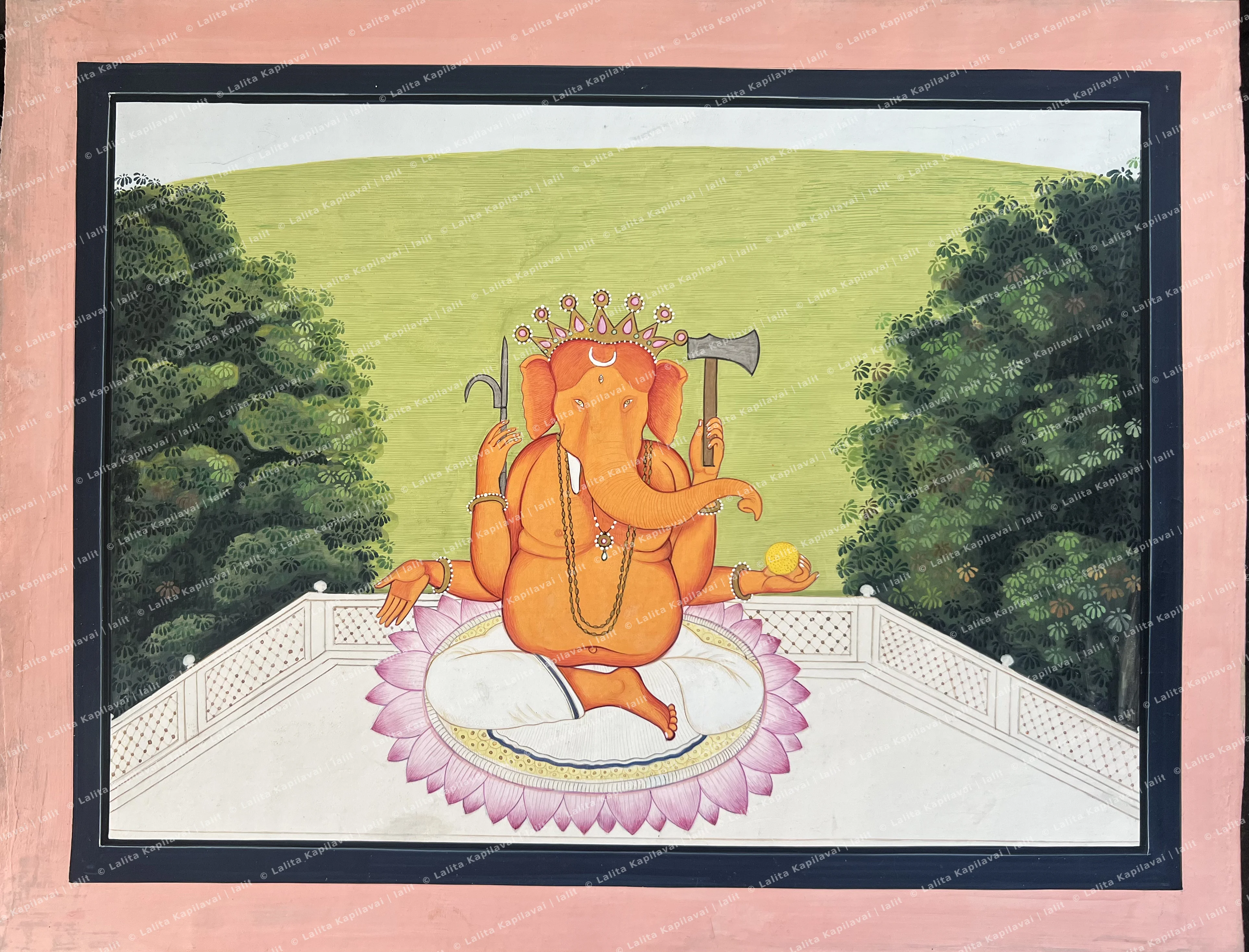 Ganesha, the remover of obstacles