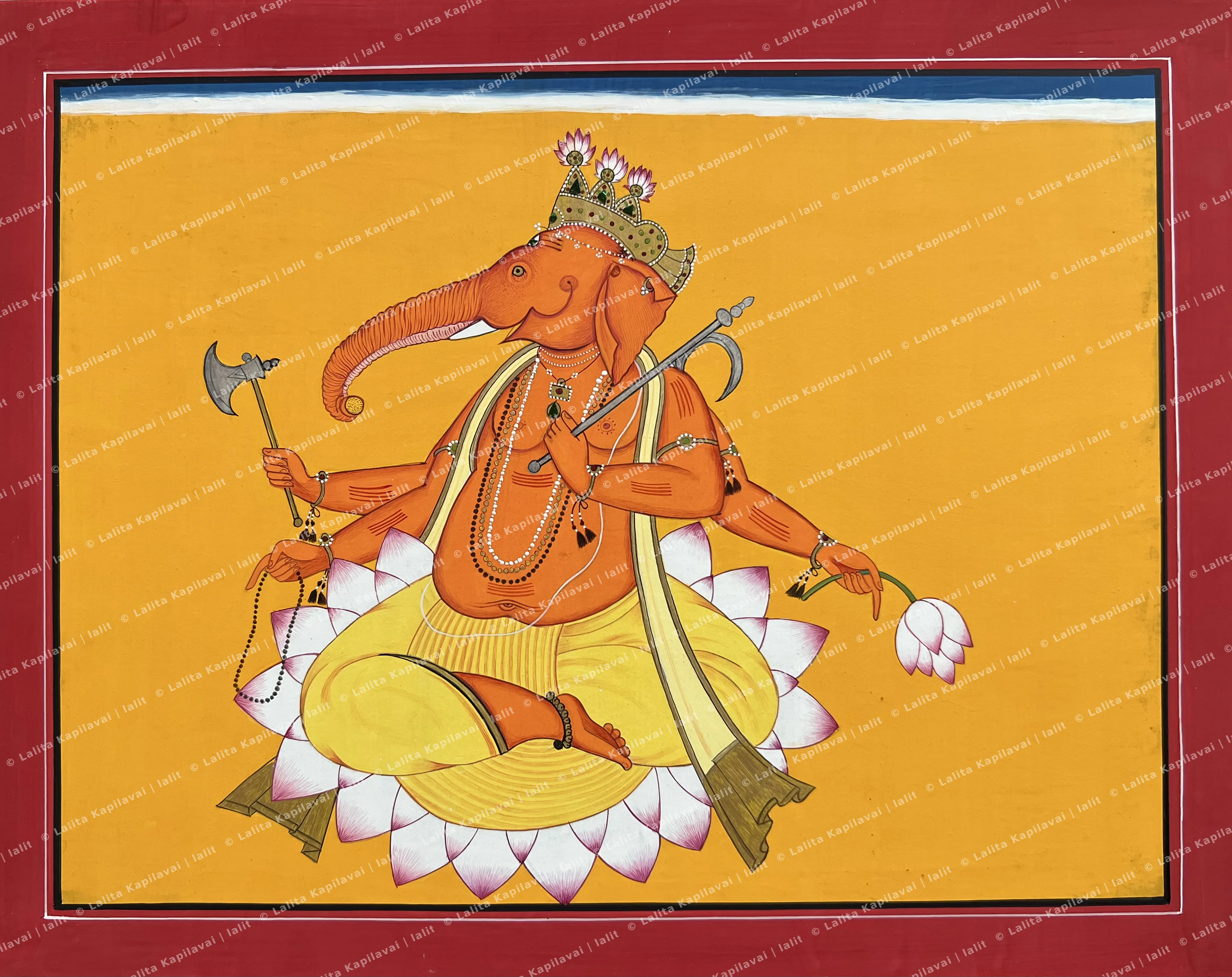 Ganesha, the auspicious God
