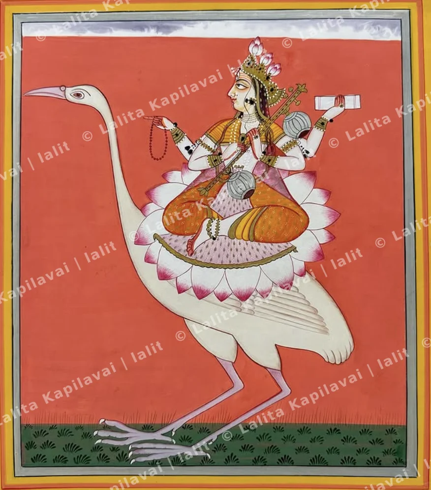 Goddess Sarasvati