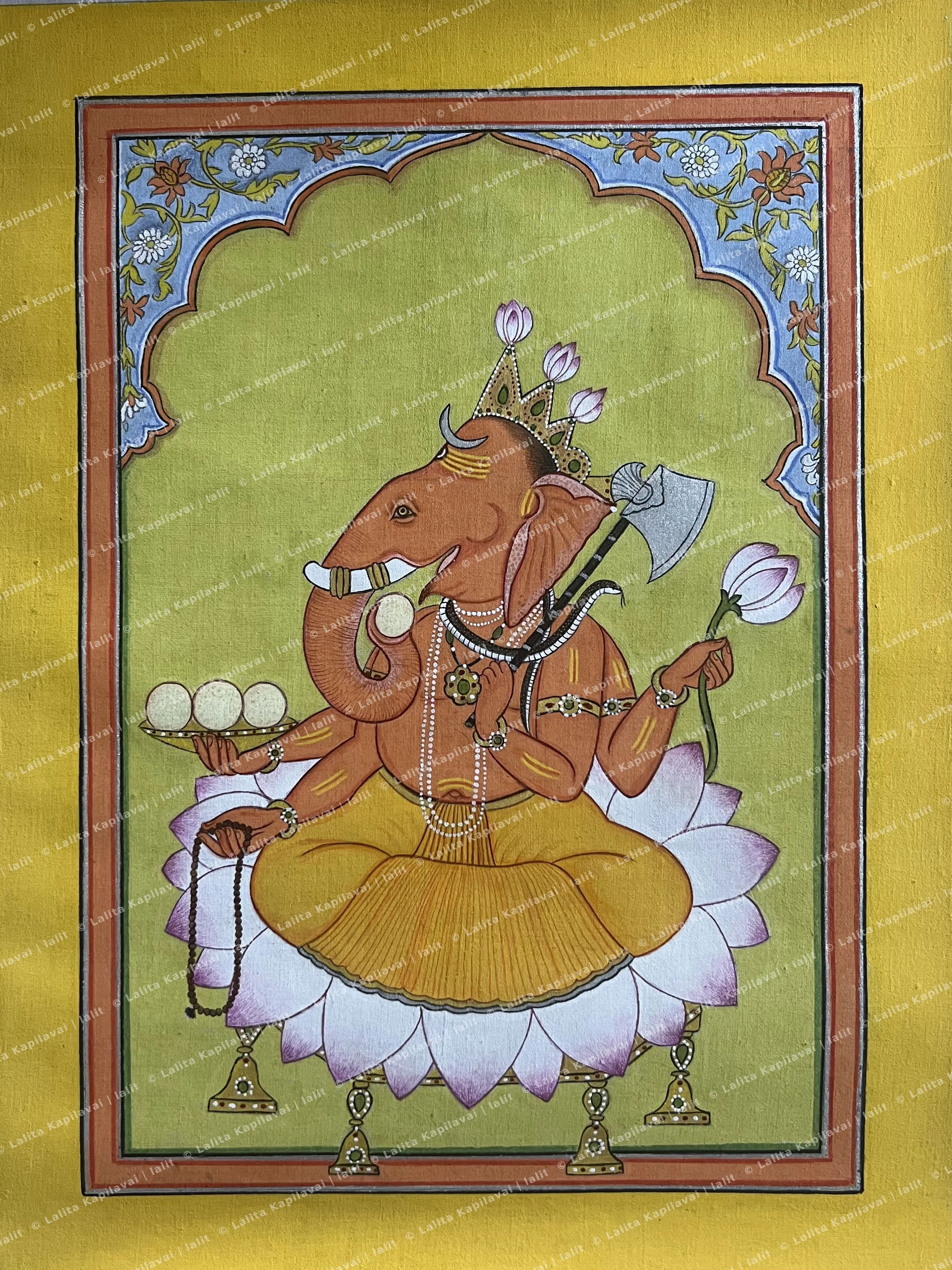 Seated Ganesha