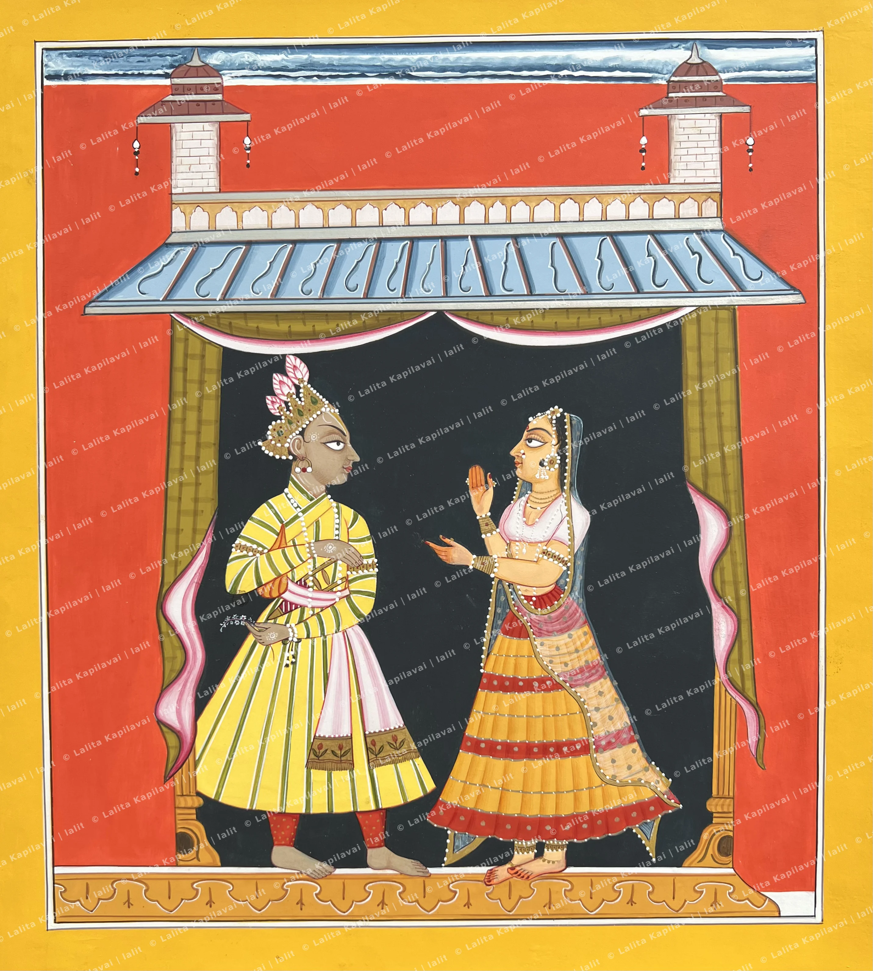 Ragini Snehi, wife of Bhairava raga